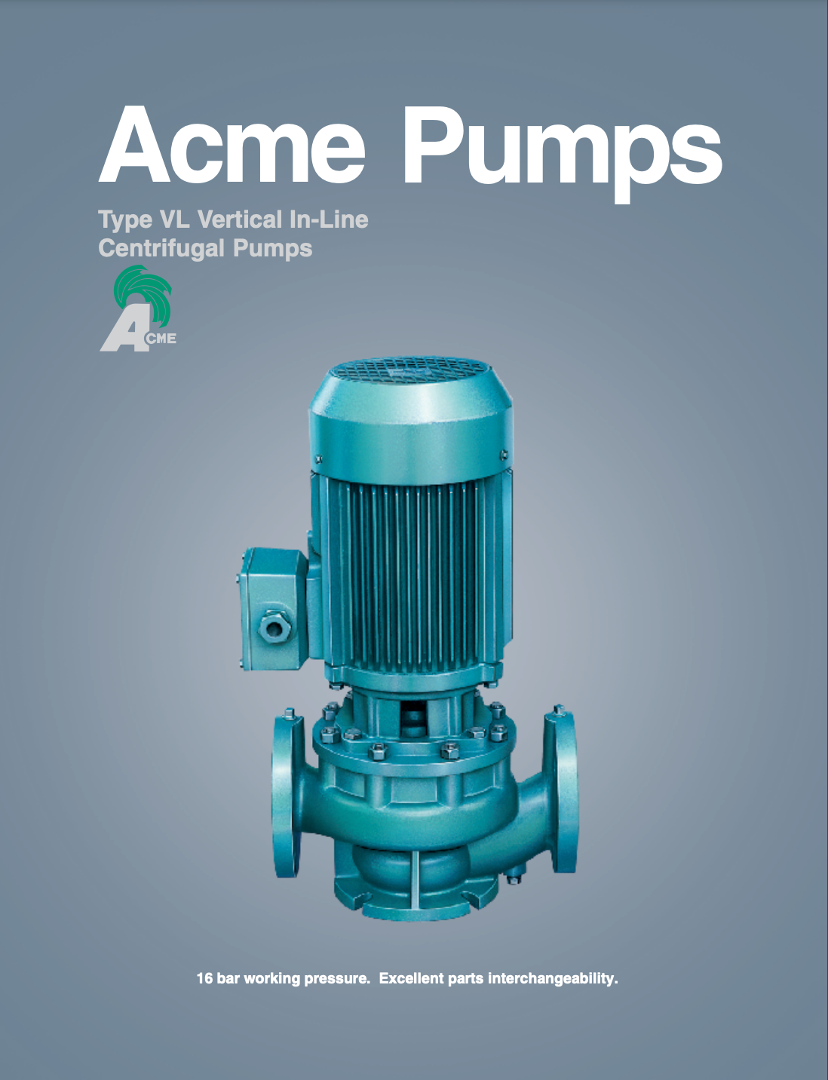 VLVerticalInLinePump