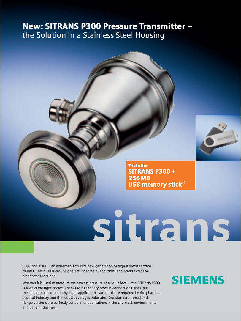 SIEMENS Pressure P300
